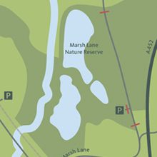 Marsh Lane Map