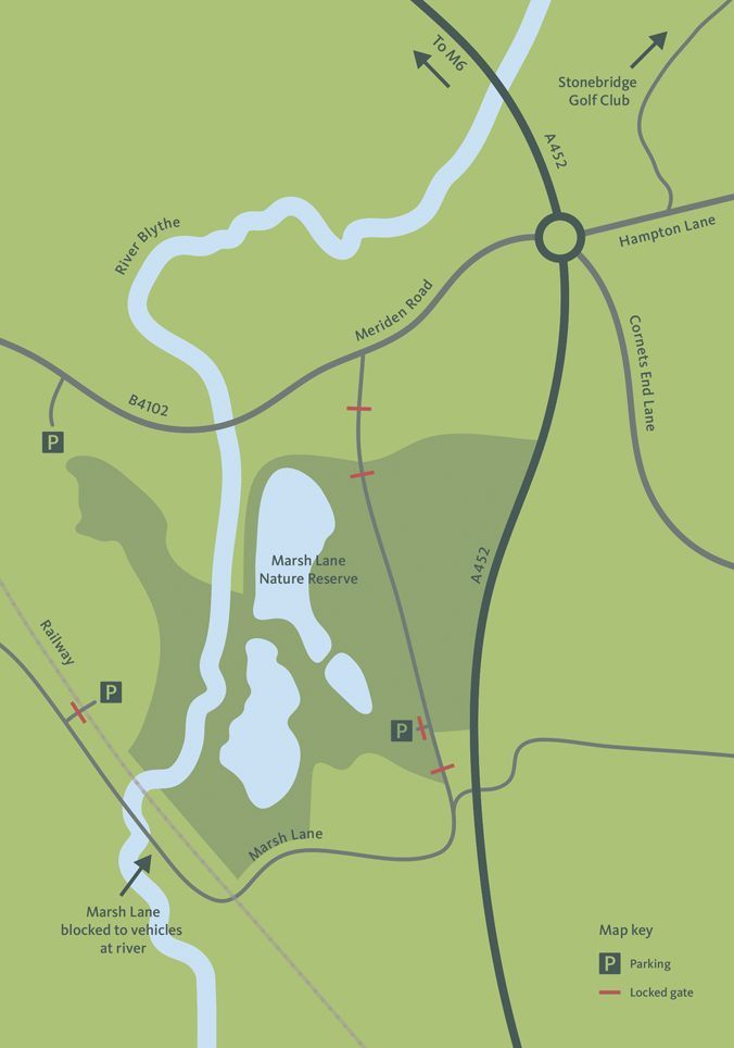 Marsh Lane Map